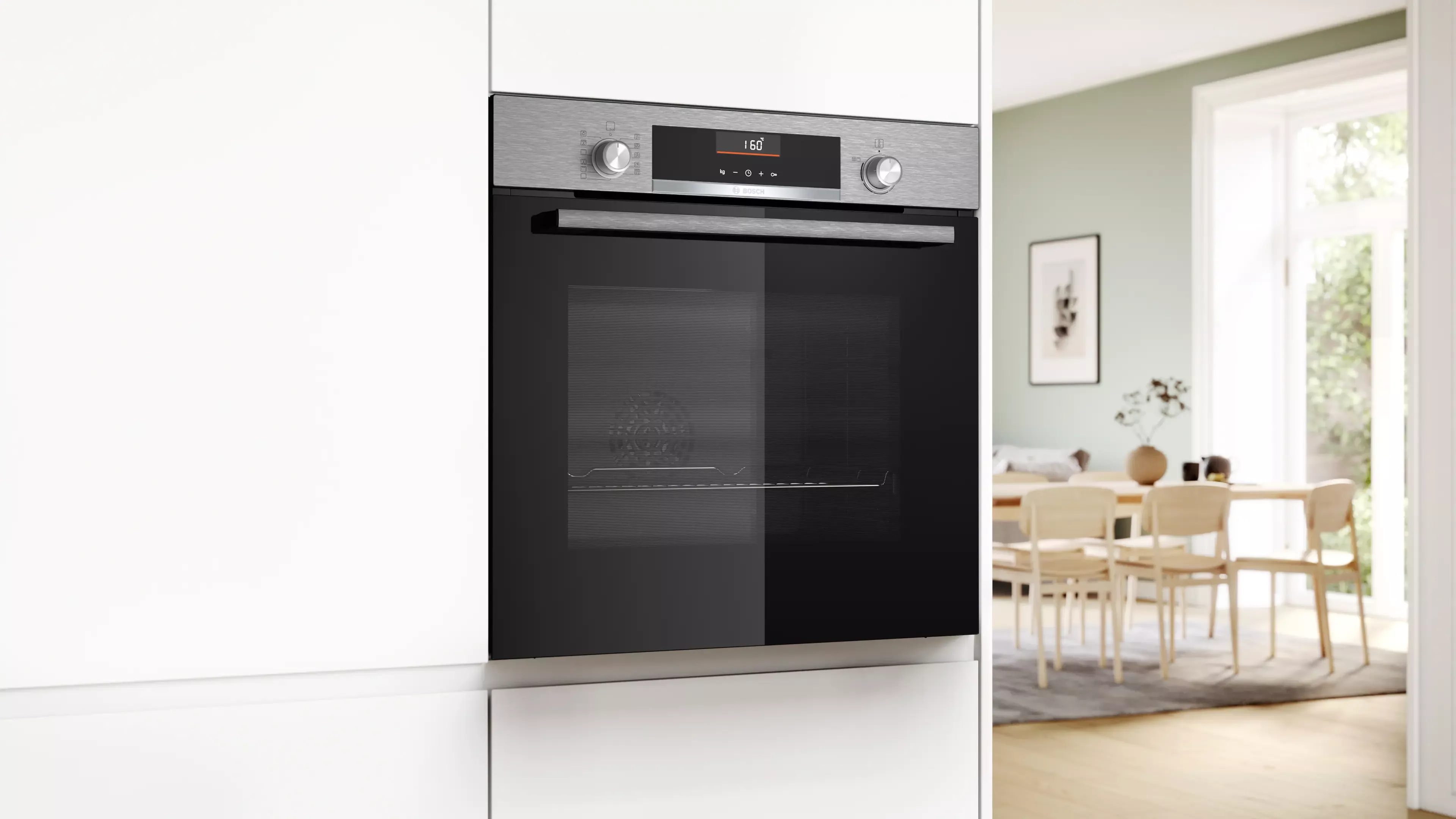 HBG536ES4 Four encastrable Bosch Série 6 AirFry 71L Inox - 3