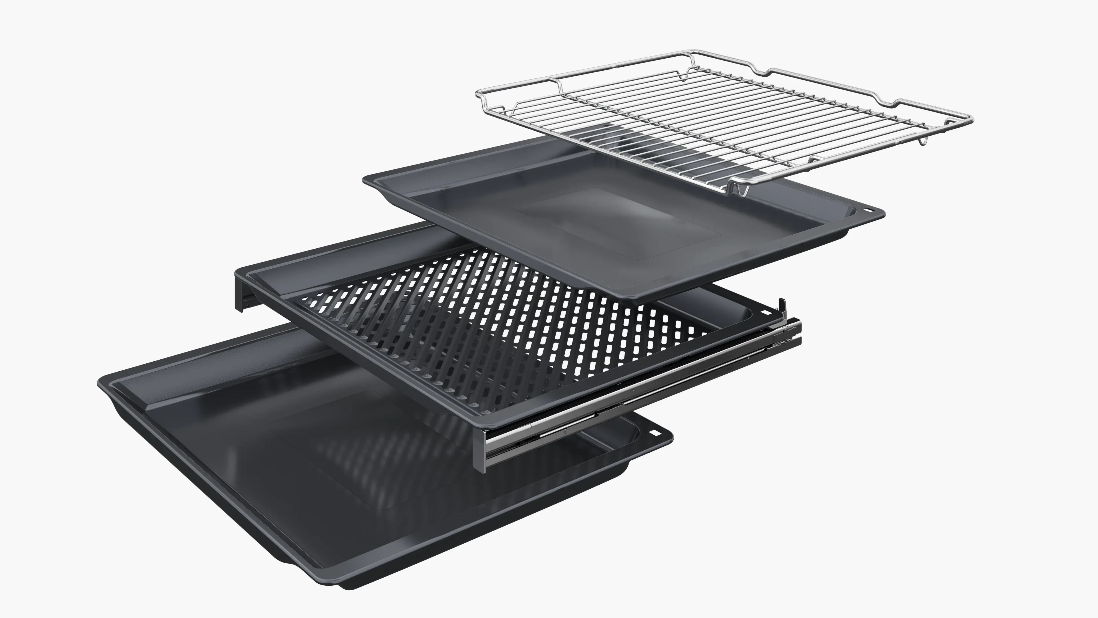 HBG724AB1 Four encastrable Bosch Série 8 Air Fry 71L Noir - 2