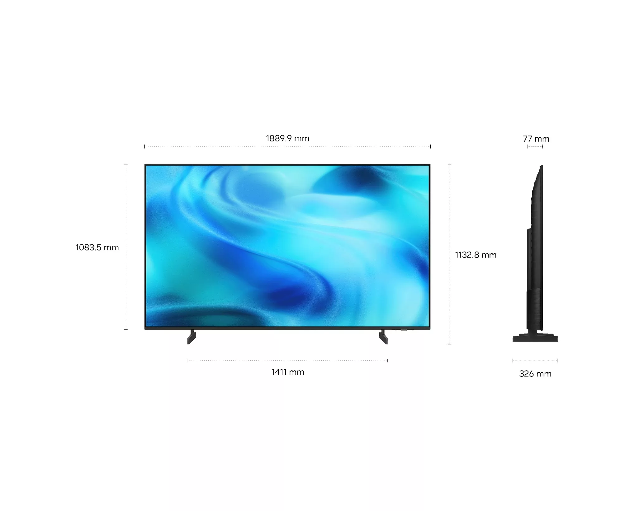 TU85U8075HU TV Samsung Crystal UHD 85” 4K Vision AI Smart TV - 13