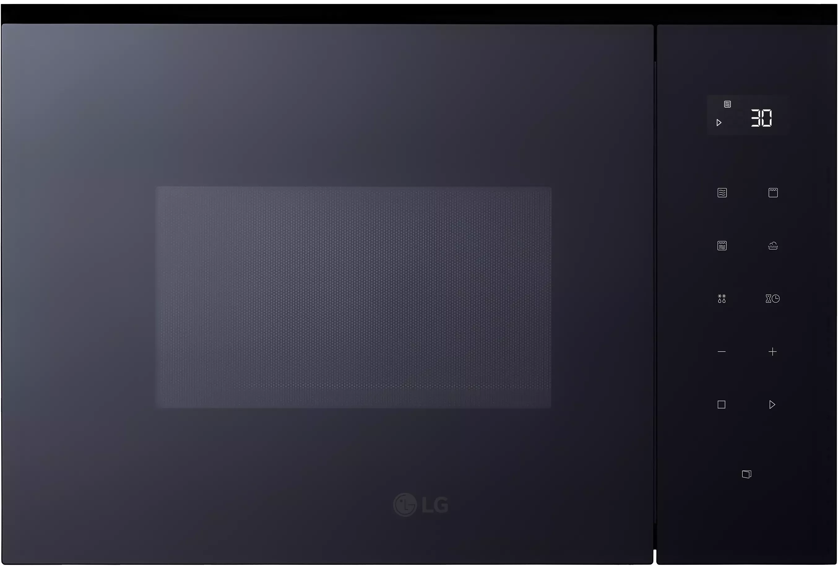 MGBZ2593F Micro-ondes Enc LG 25L Noir Gril 900w Tactile - 0