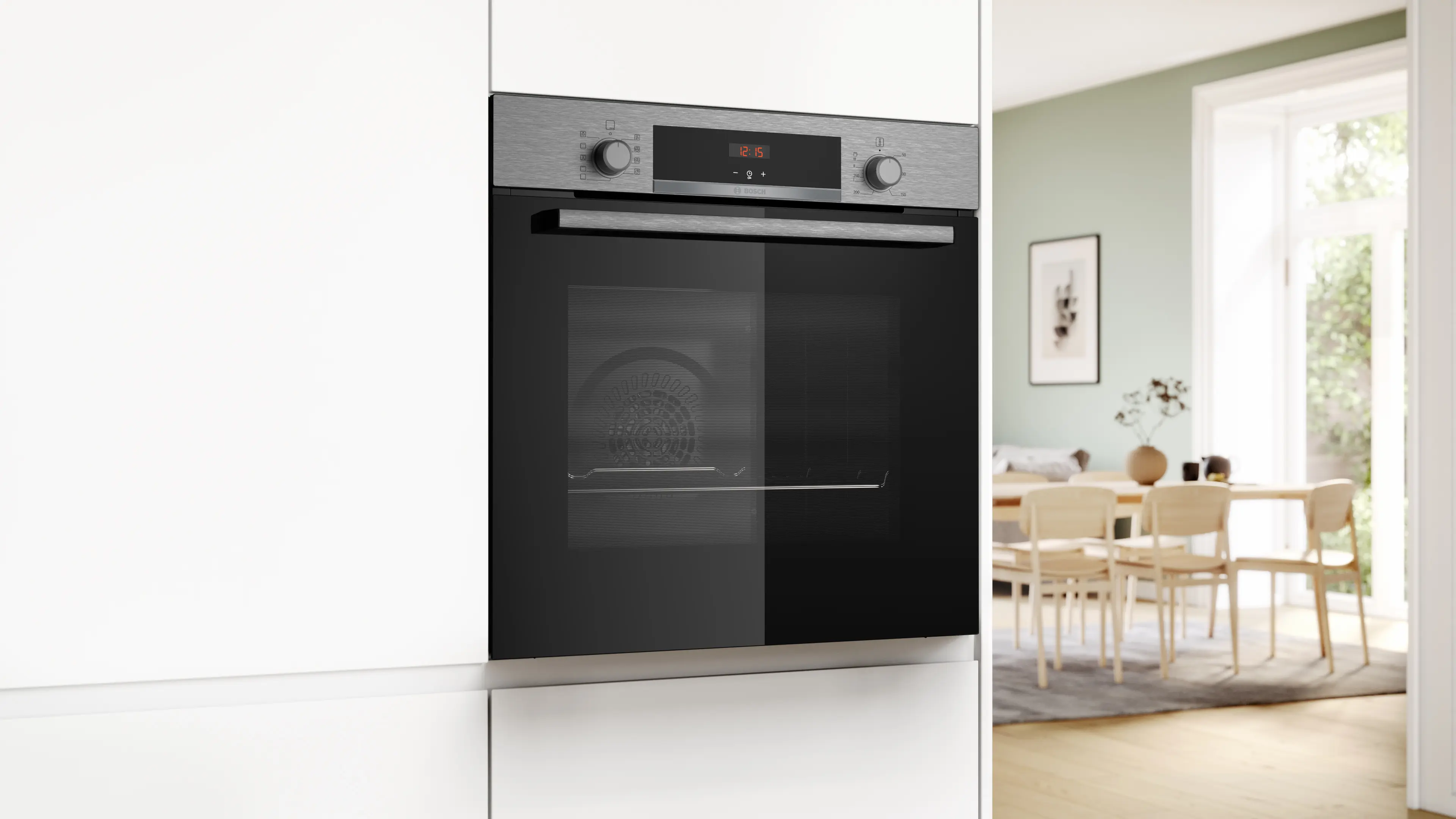 HBA514ES3 Four encastrable Bosch Série 4 Inox 71L Hydrolyse - 4