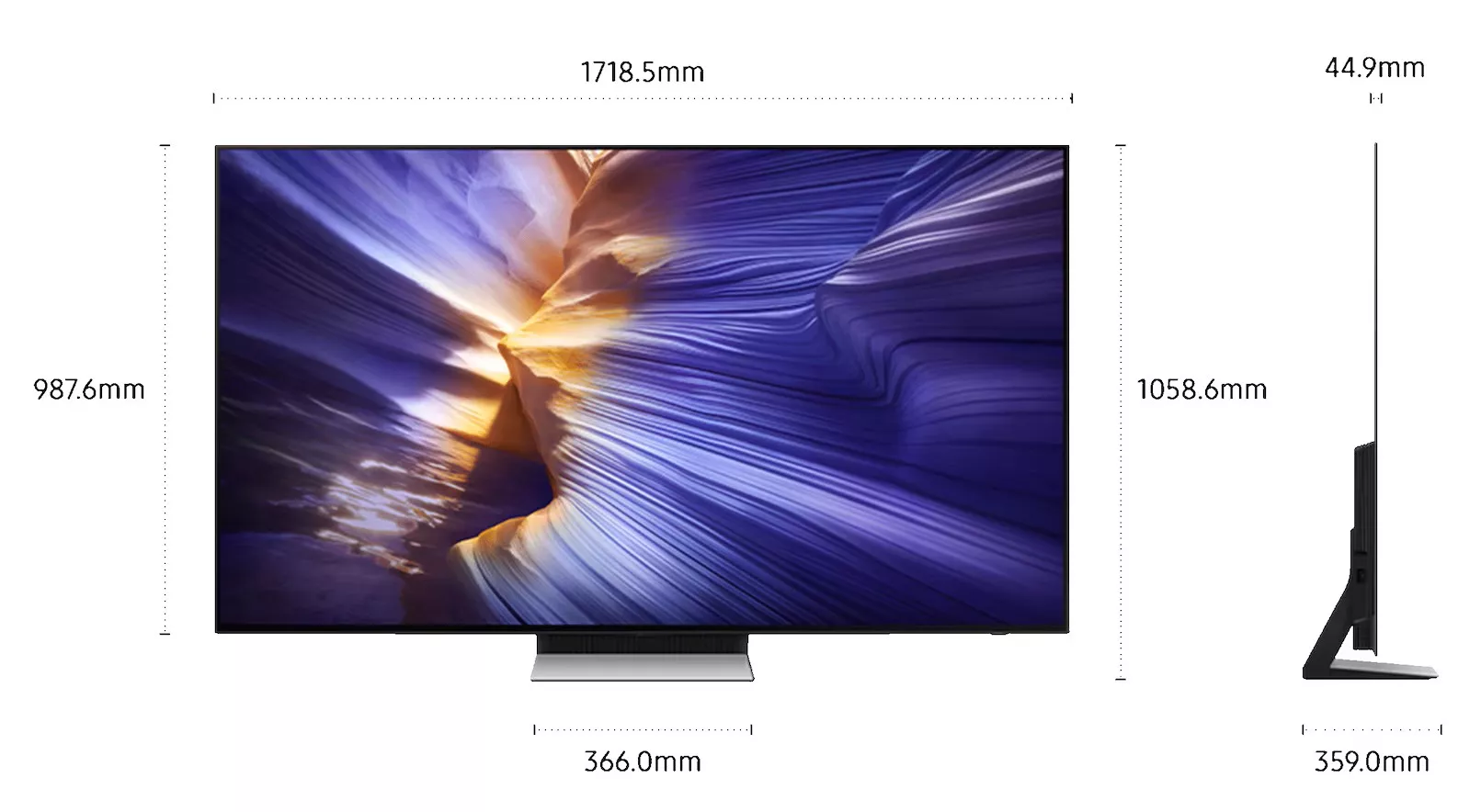 TQ77S90FAE Téléviseur Samsung OLED 77 Smart 4K UHD 144Hz AI - 13