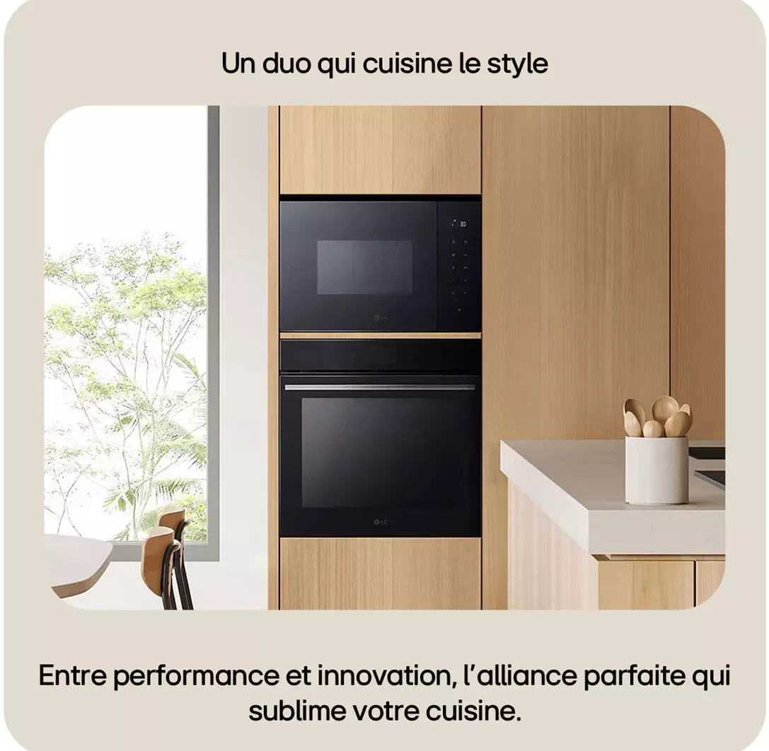 MGBZ2593F Micro-ondes Enc LG 25L Noir Gril 900w Tactile - 15