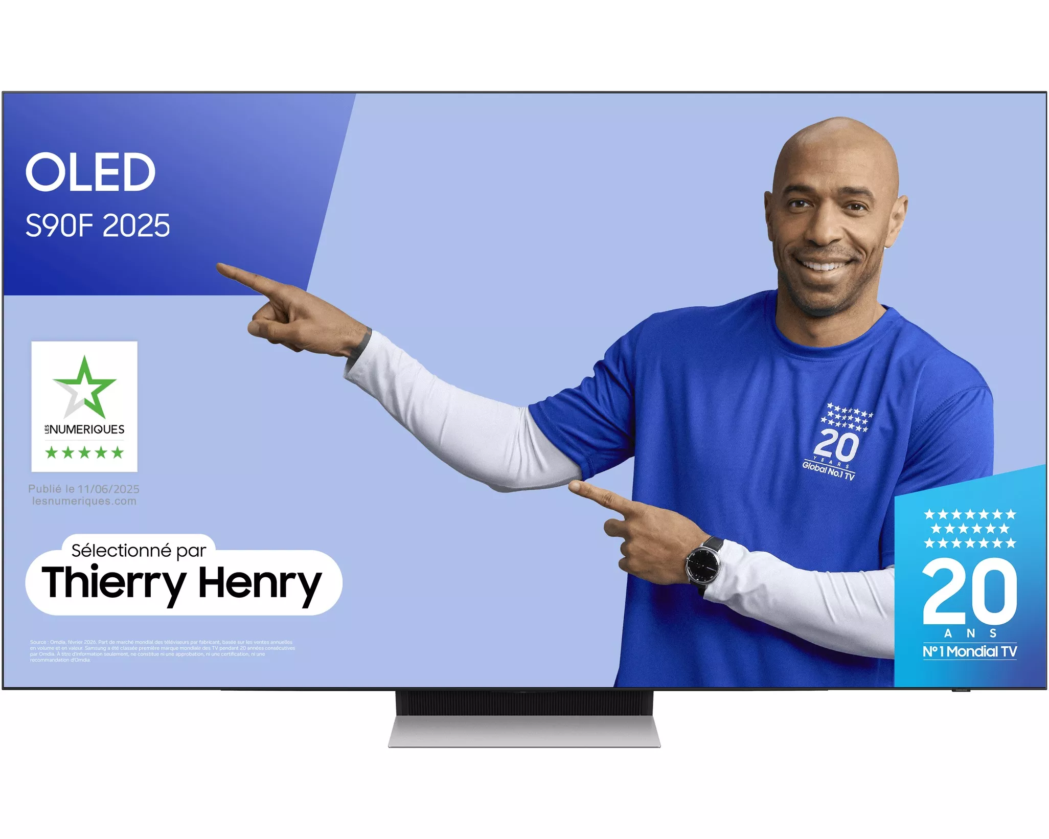 TQ77S90FAE Téléviseur Samsung OLED 77 Smart 4K UHD 144Hz AI - 0