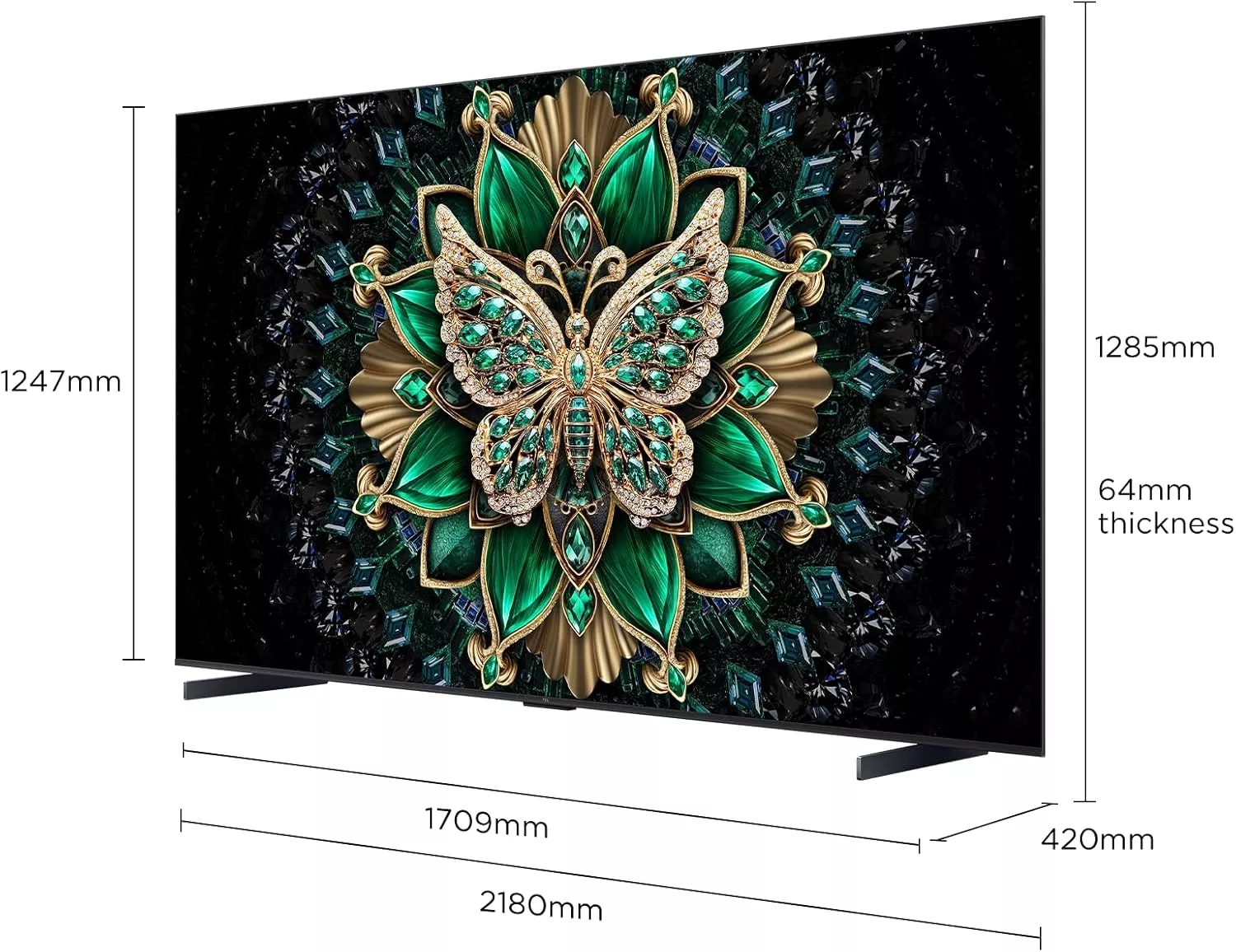 98C6K Téléviseur TCL 98'' 4K QD-MiniLED Google TV 144Hz - 17