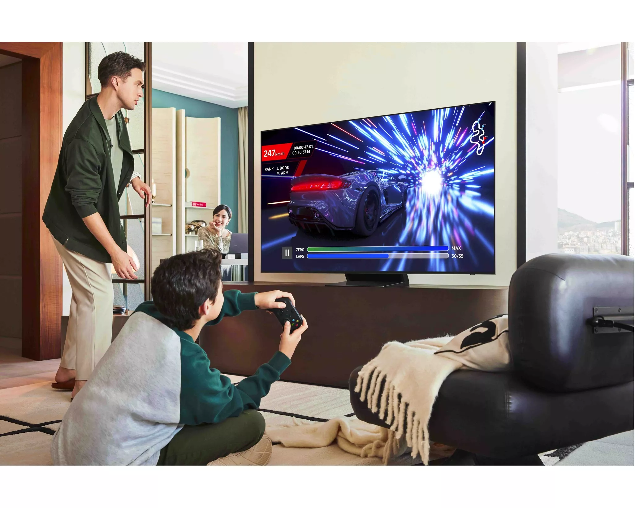 TQ77S90FAE Téléviseur Samsung OLED 77 Smart 4K UHD 144Hz AI - 10