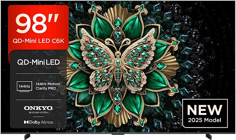 98C6K Téléviseur TCL 98'' 4K QD-MiniLED Google TV 144Hz - 0