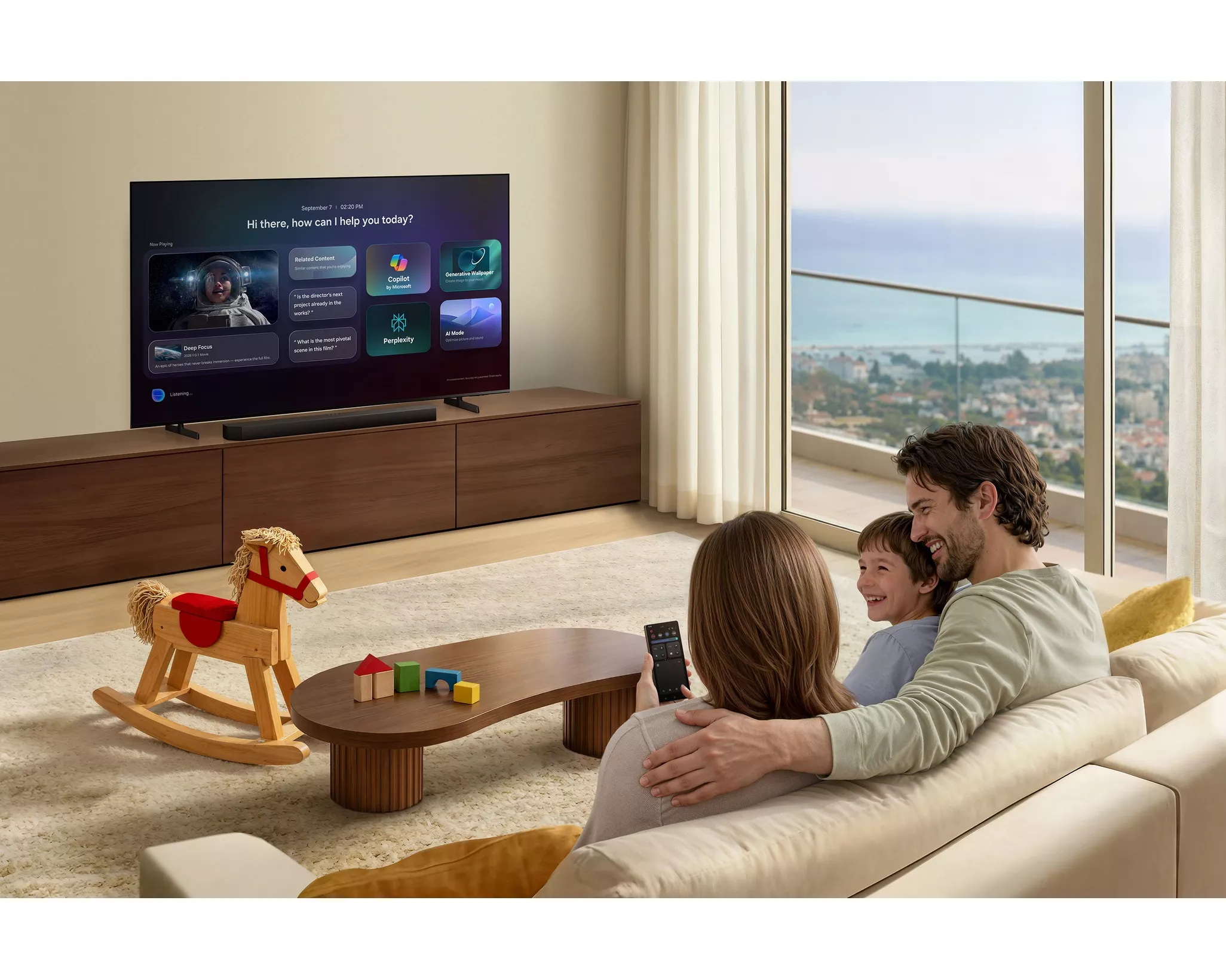 TU85U8075HU TV Samsung Crystal UHD 85” 4K Vision AI Smart TV - 9