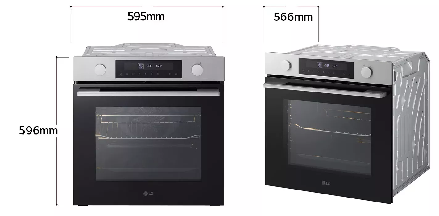 WS5D7210S Four Enc LG 72L Air Fry Ventilé Inox - 14