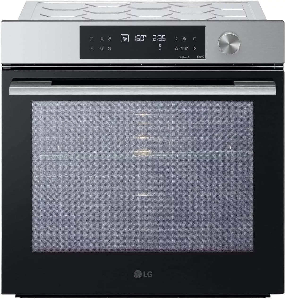 WSED7612S Four Encastrable LG TocToc Pyrolyse 76L WiFi Inox - 0