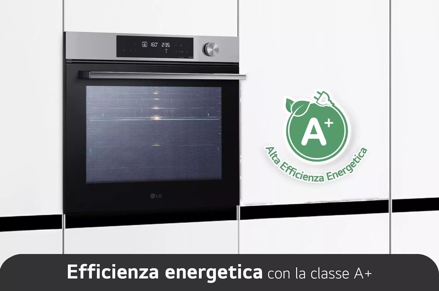 WSED7612S Four Encastrable LG TocToc Pyrolyse 76L WiFi Inox - 17