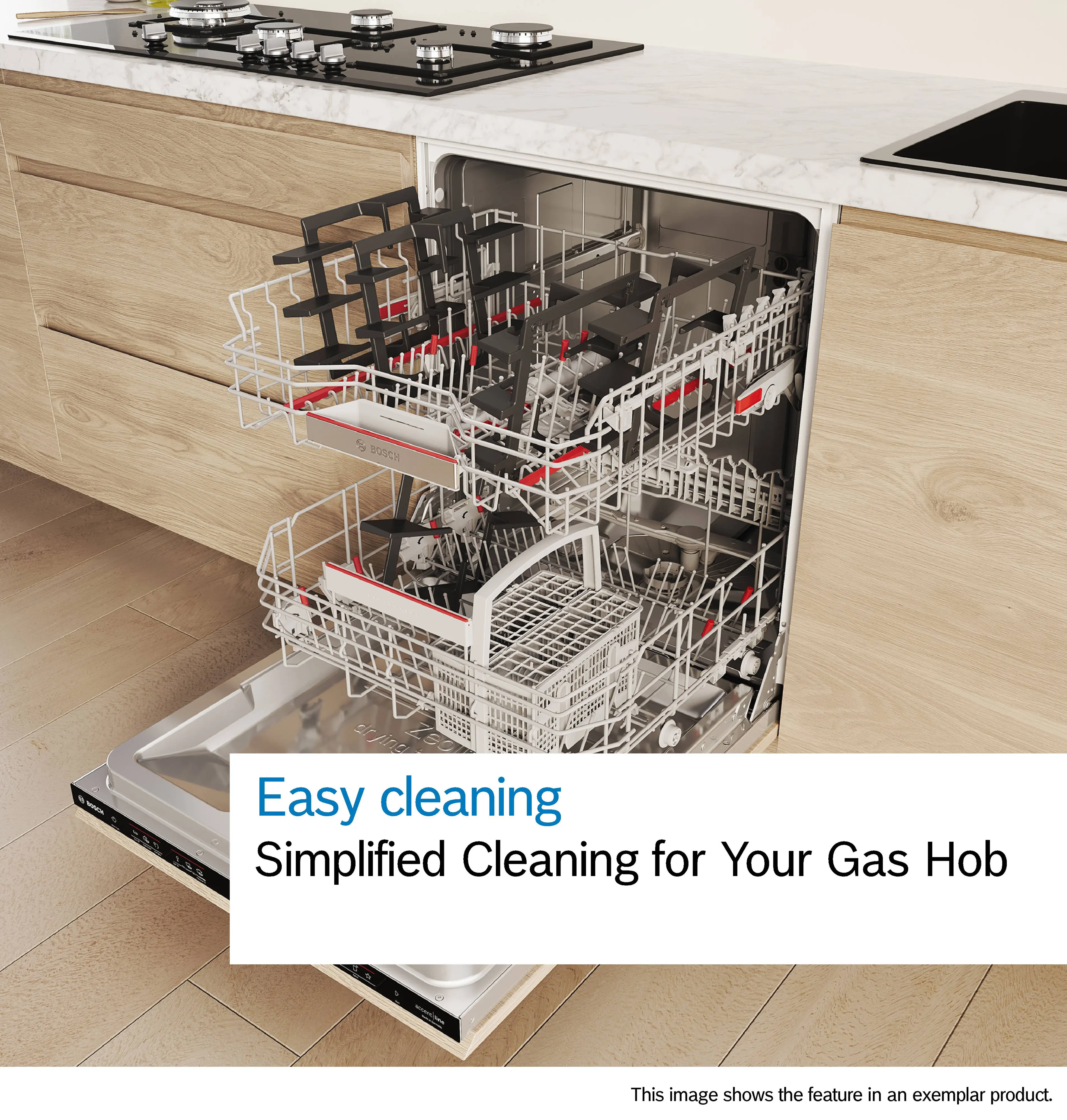 PCS7A5I90 Plaque de Cuisson Gaz 5F 75 cm Bosch Série 6 Inox - 10