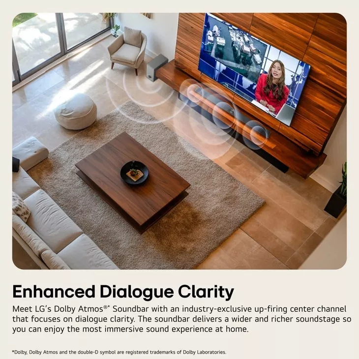 S70TR Barre de son LG Home Cinéma  5.1.1 Dolby Atmos - 6