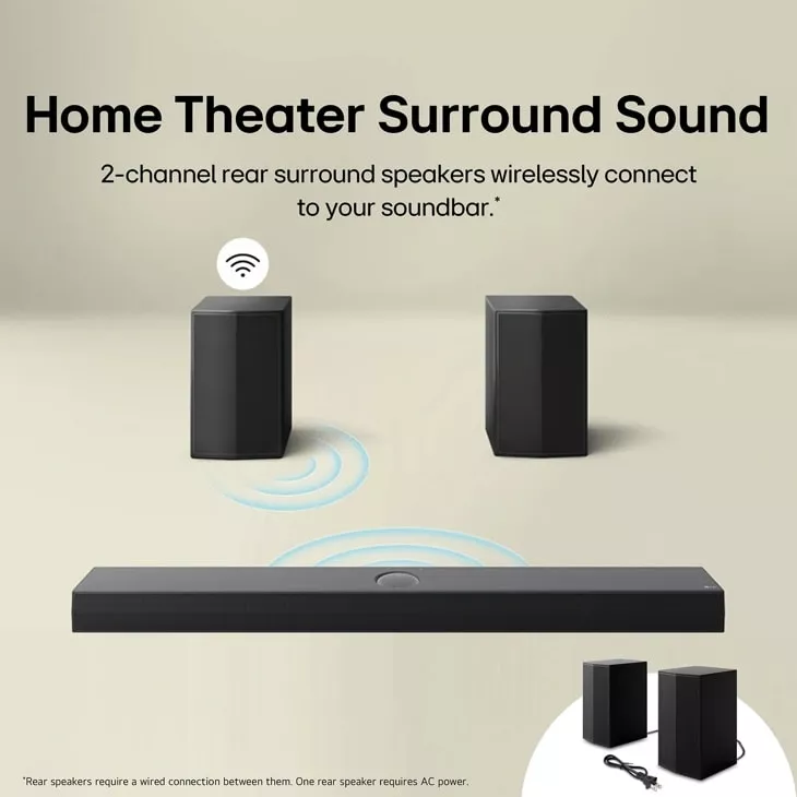 S70TR Barre de son LG Home Cinéma  5.1.1 Dolby Atmos - 9