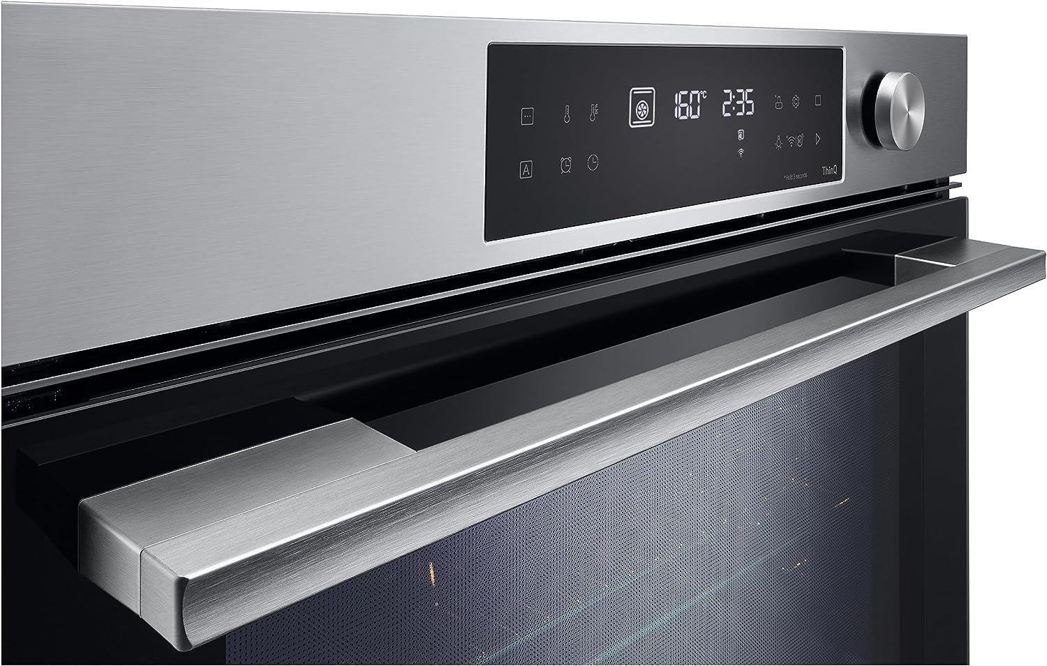 WSED7612S Four Encastrable LG TocToc Pyrolyse 76L WiFi Inox - 11