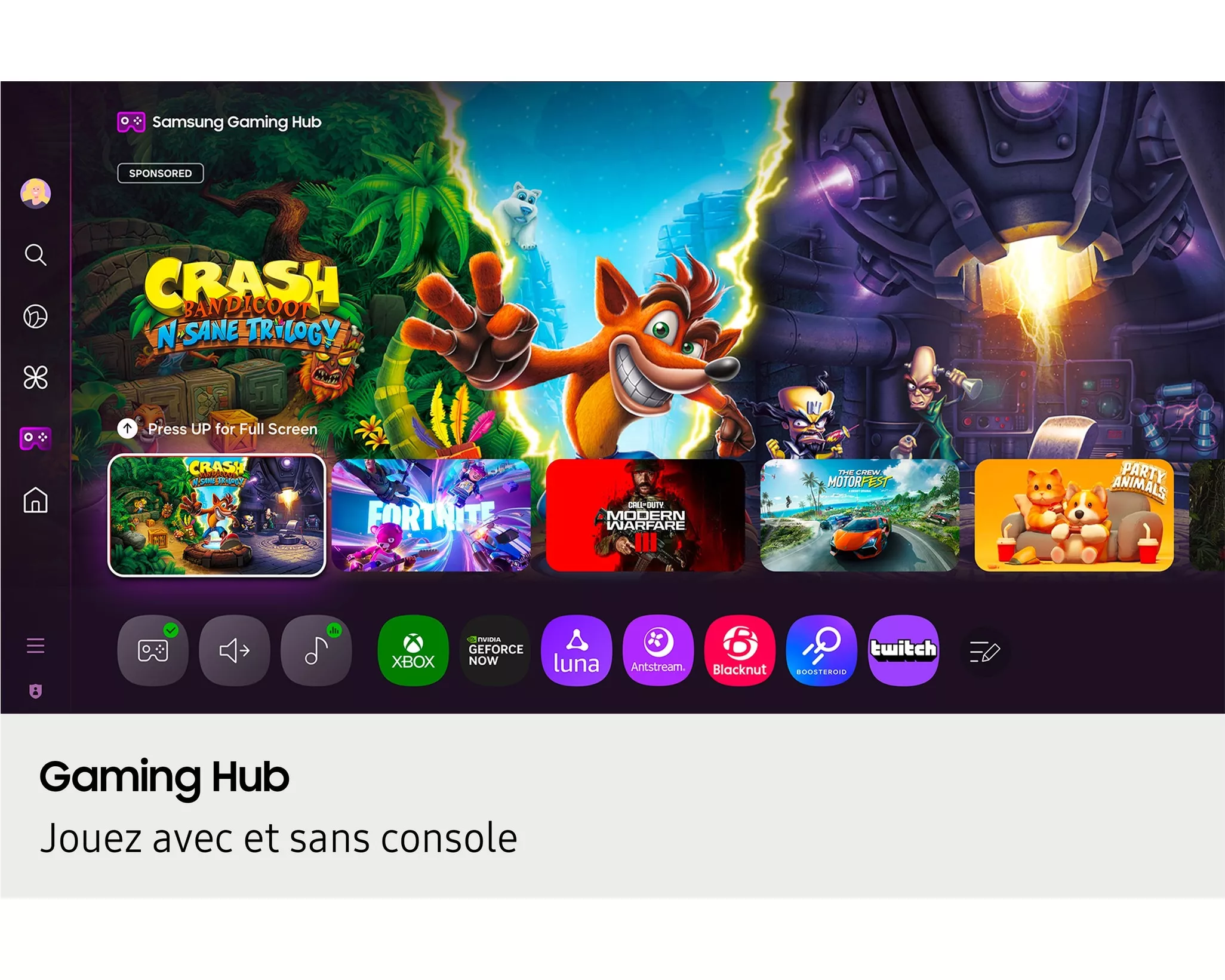 TU85U7025FK Téléviseur Samsung 85 Crystal Smart TV UHD 4K - 8