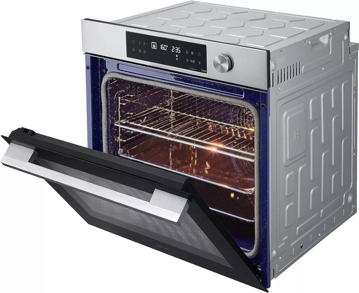 WSED7612S Four Encastrable LG TocToc Pyrolyse 76L WiFi Inox - 6