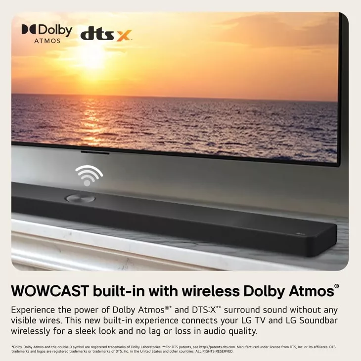 S95TR Barre de son LG Home Cinéma Dolby Atmos 9.1.5ch - 6