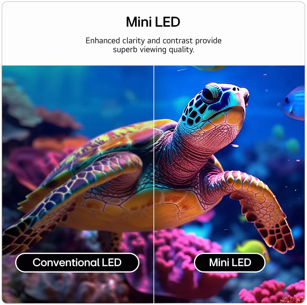 85QNED72B Téléviseur LG 85 QNED Mini LED 4K Smart AI webOS - 8
