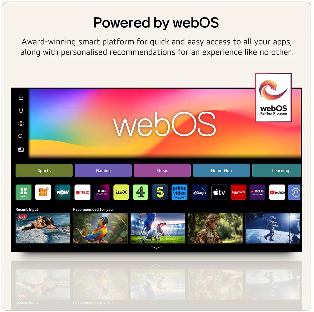 85QNED72B Téléviseur LG 85 QNED Mini LED 4K Smart AI webOS - 13