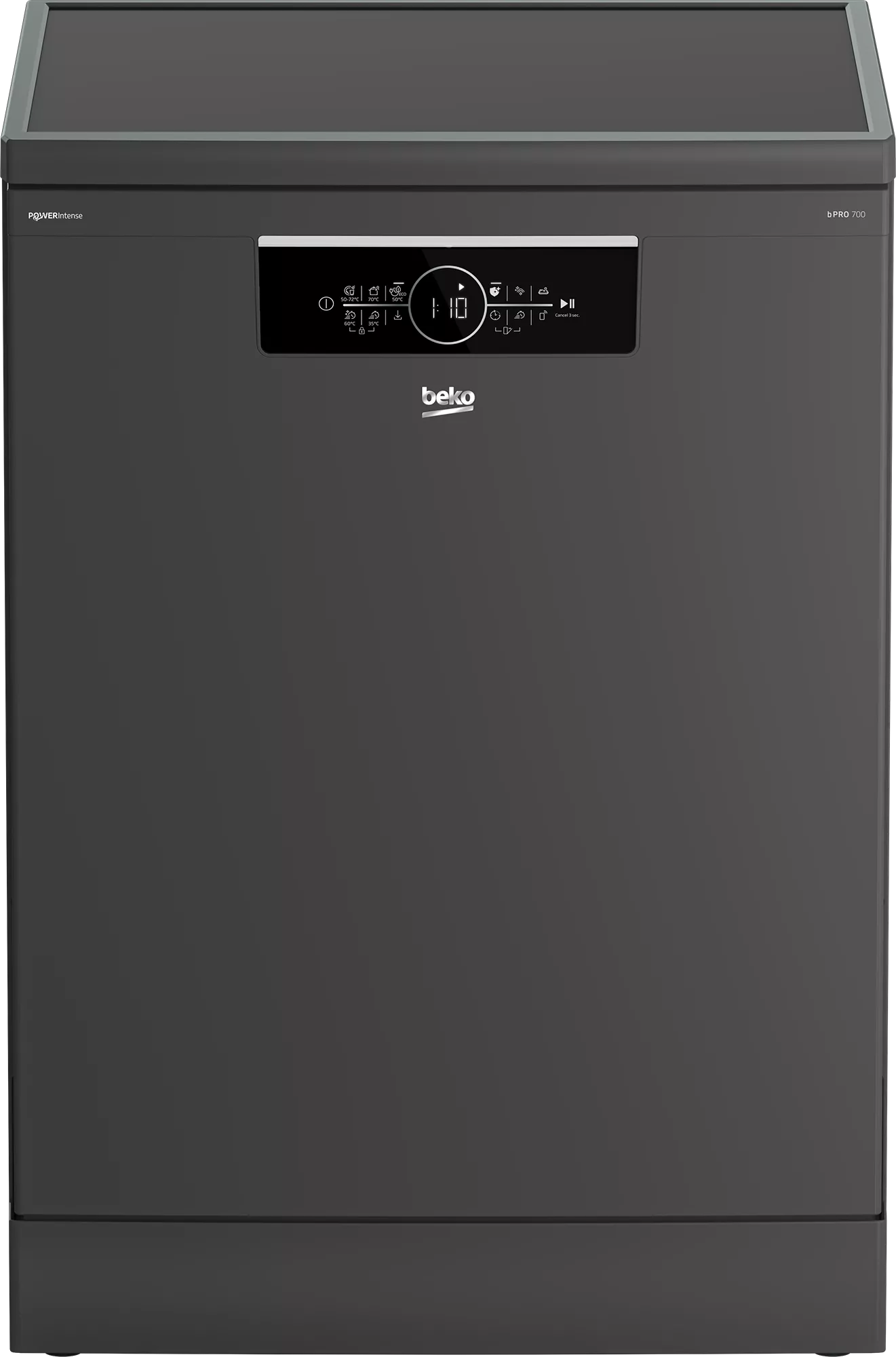 BDFN36640GP Lave-Vaisselle Beko 60cm 15C manhatten Inox WiFi - 0