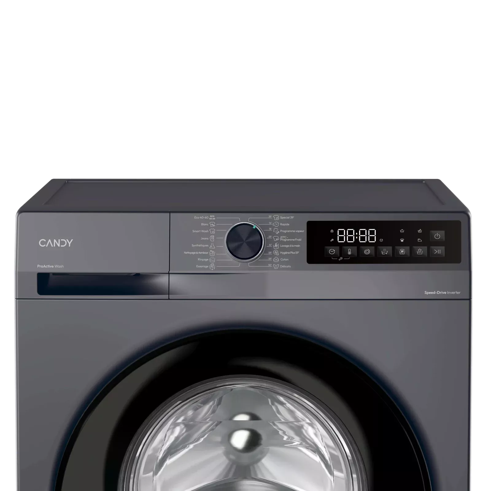 GD411B8G Lave-linge Candy 11kg ProWash 300 Inverter Gris - 2