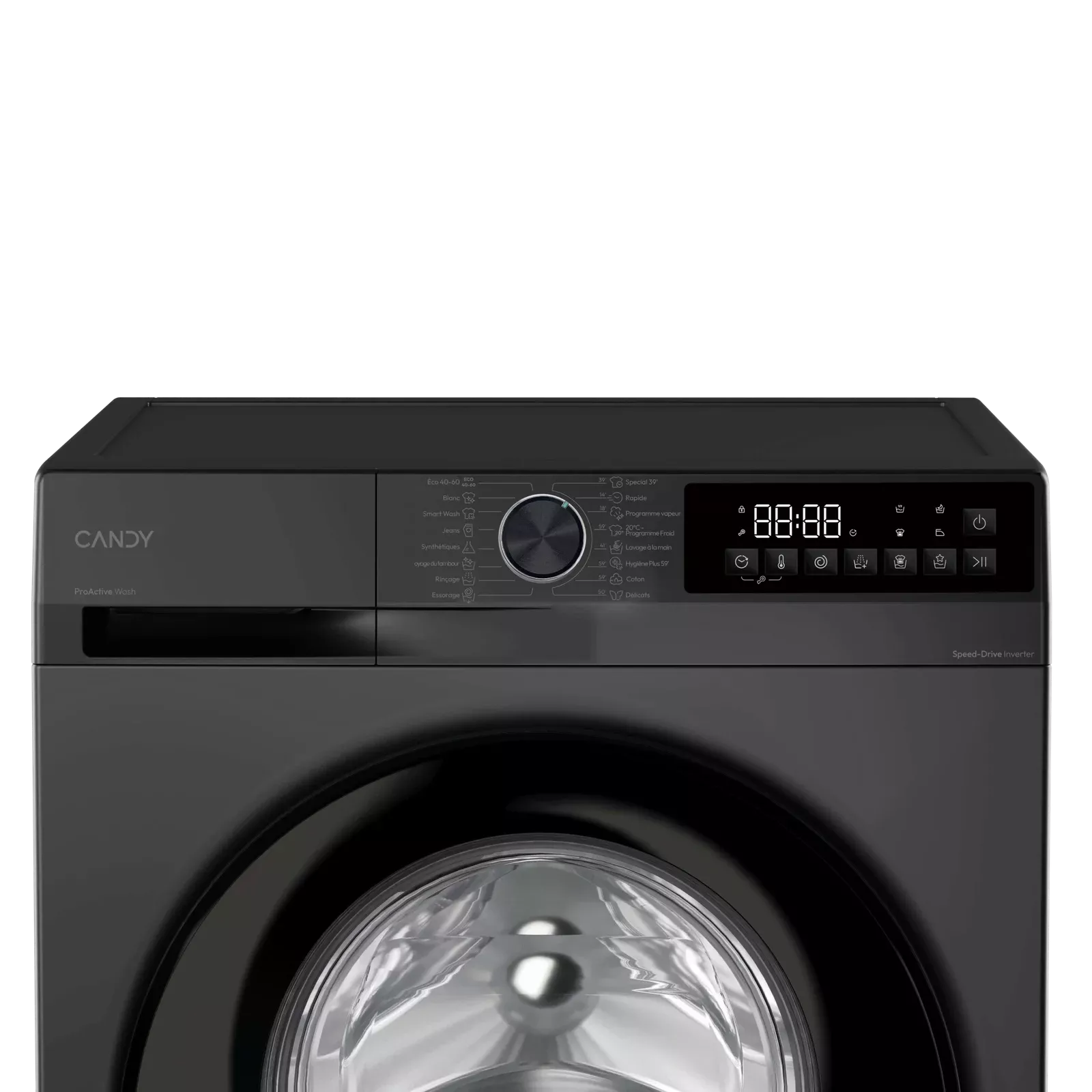 GD411B8B Lave-linge Candy 11kg ProWash 300 Inverter Noir - 4