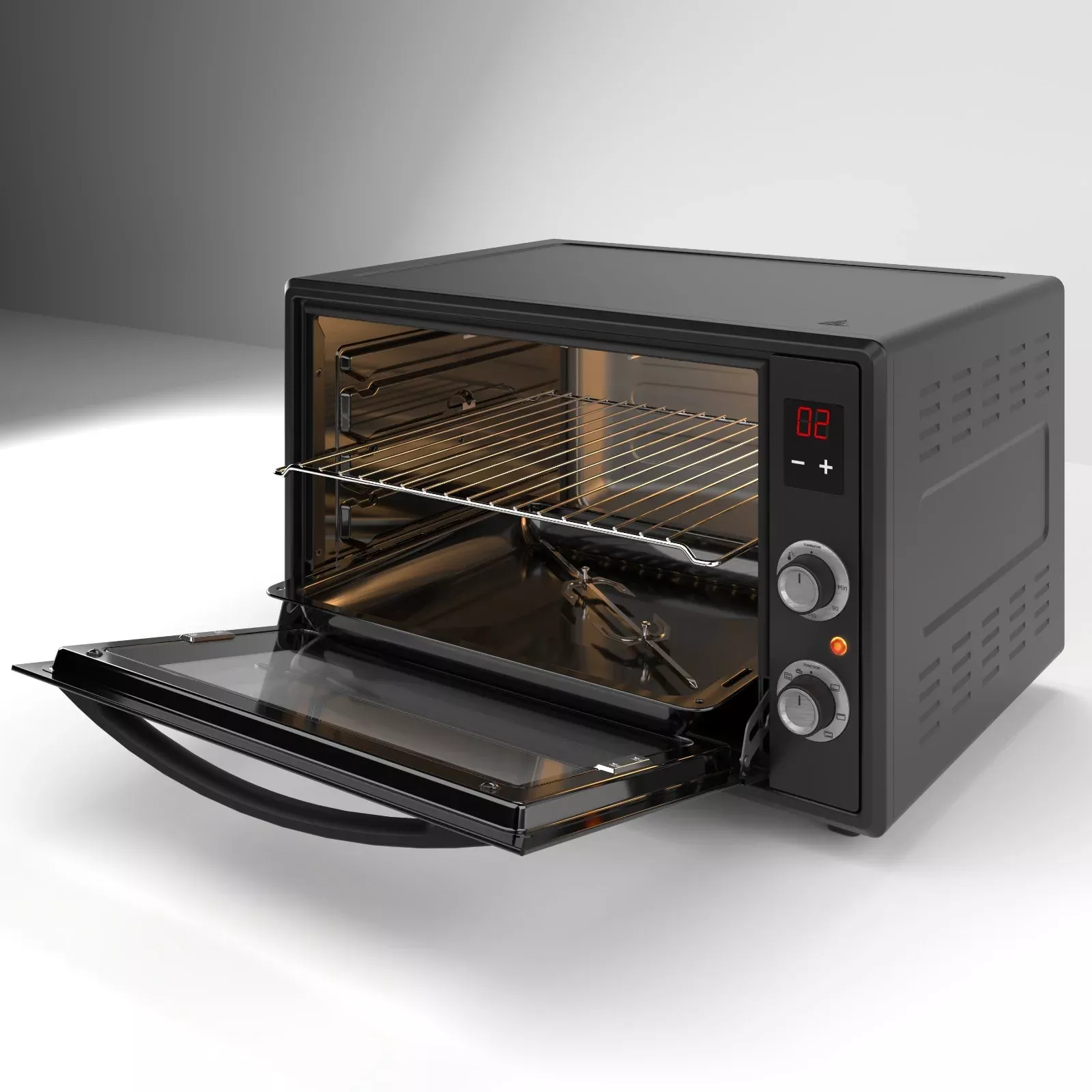 NFL65EDM2B Mini Four Nardi Electrique 65L Ventilé Noir - 3