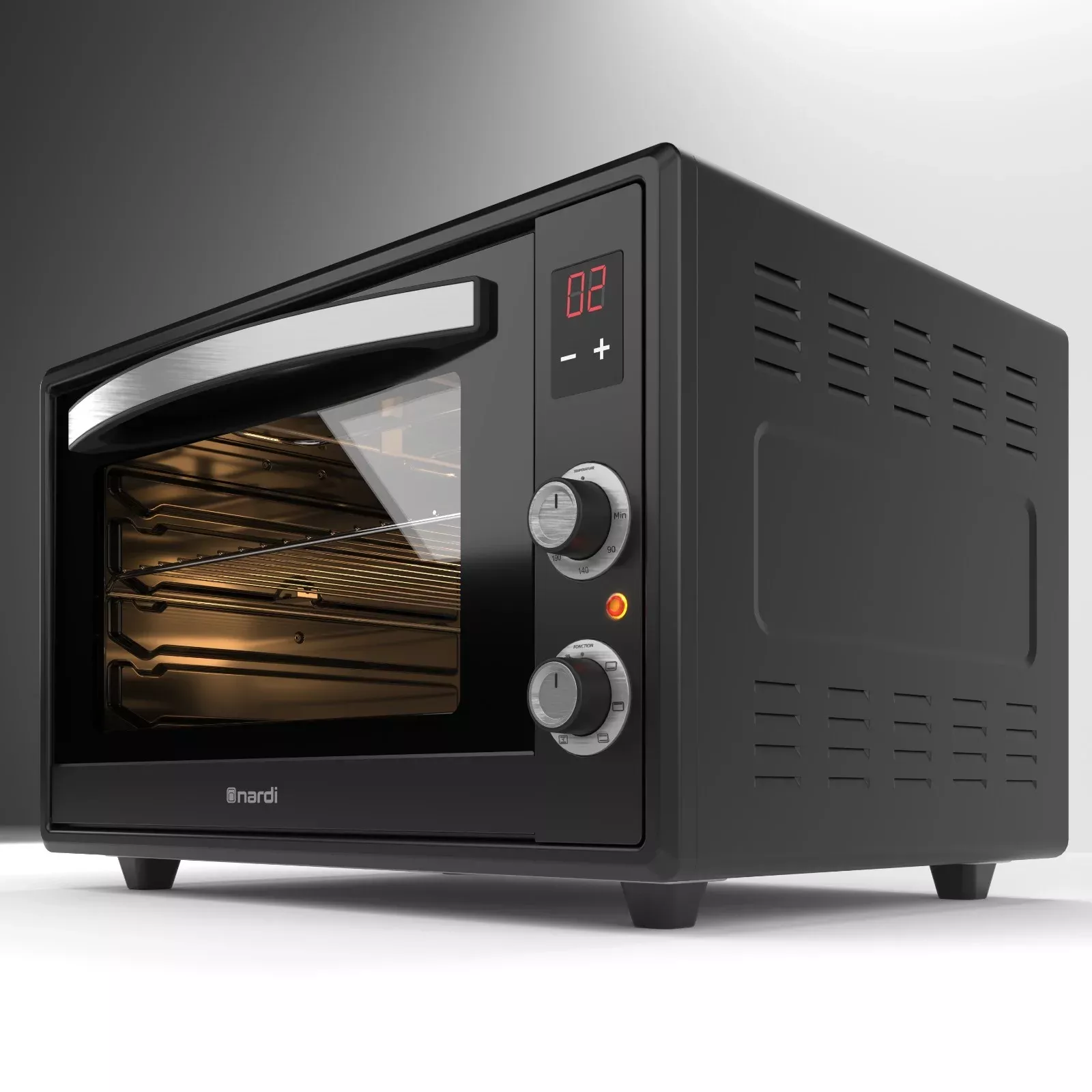 NFL65EDM2B Mini Four Nardi Electrique 65L Ventilé Noir - 4