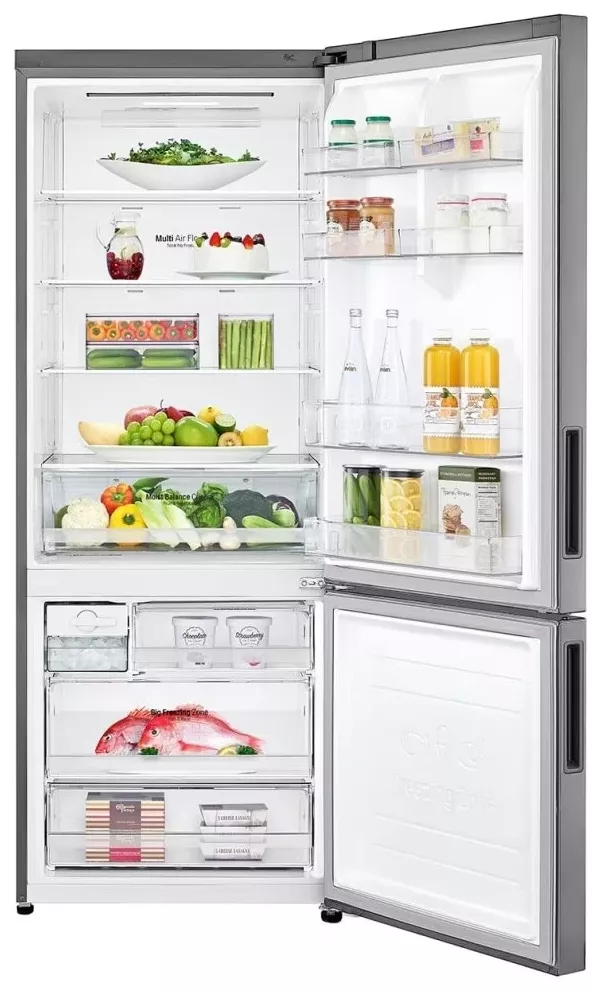 GC-E46PLLM Réfrigérateur Combiné LG 70 cm 450 L No Frost Inox - 2