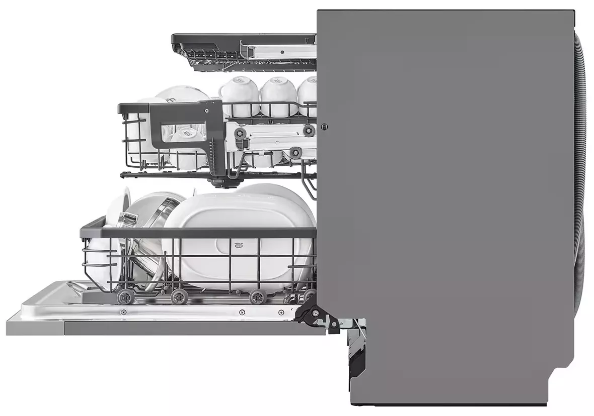 DBC435TS Lave-vaisselle enc LG QuadWash™ 14 Couvert Vapeur - 11