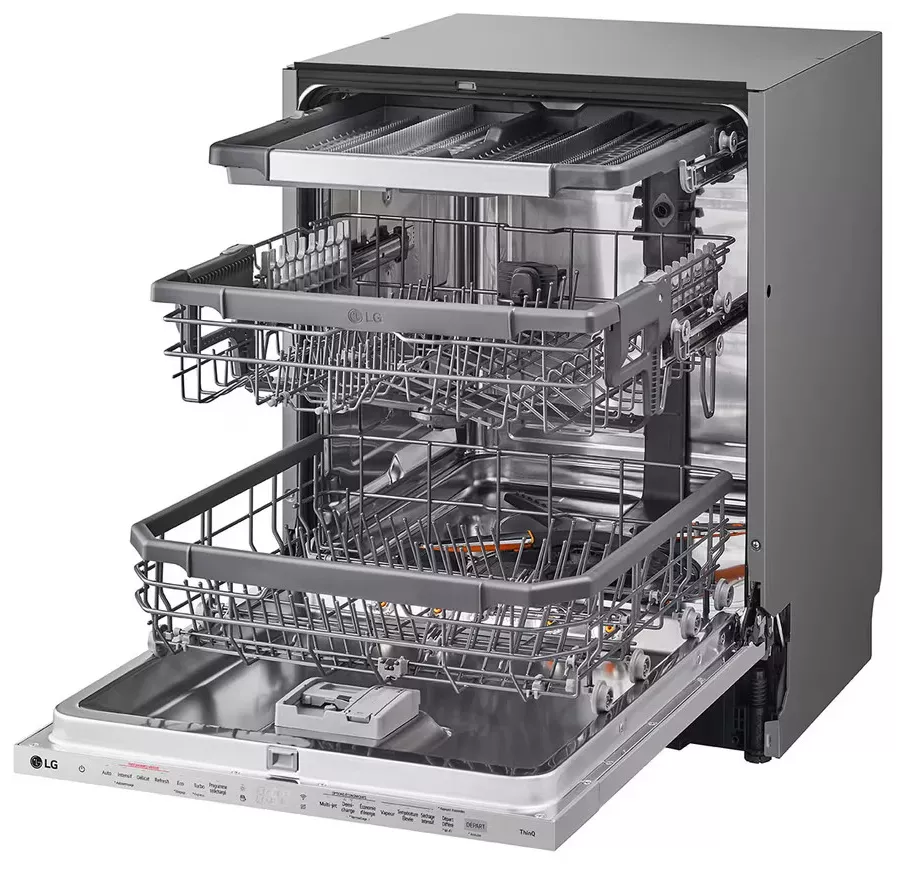 DBC435TS Lave-vaisselle enc LG QuadWash™ 14 Couvert Vapeur - 7