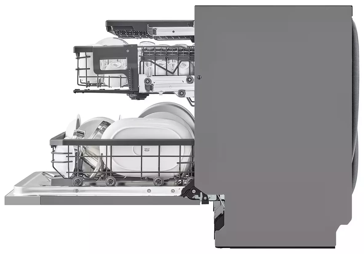 DBC435TS Lave-vaisselle enc LG QuadWash™ 14 Couvert Vapeur - 12