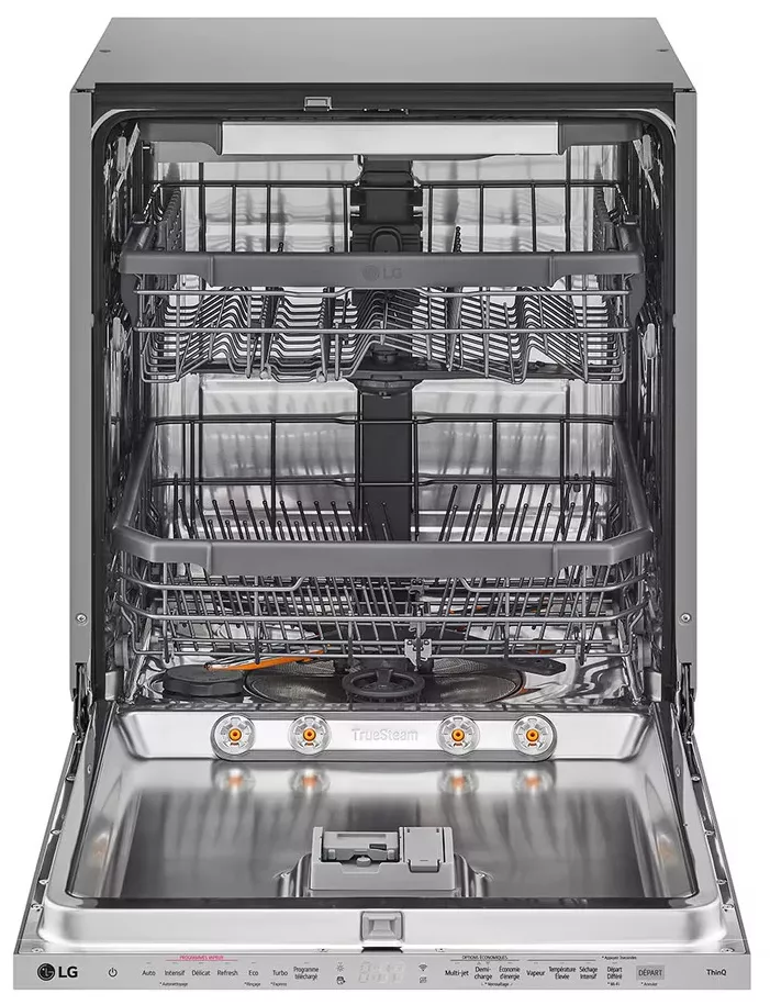 DBC435TS Lave-vaisselle enc LG QuadWash™ 14 Couvert Vapeur - 2