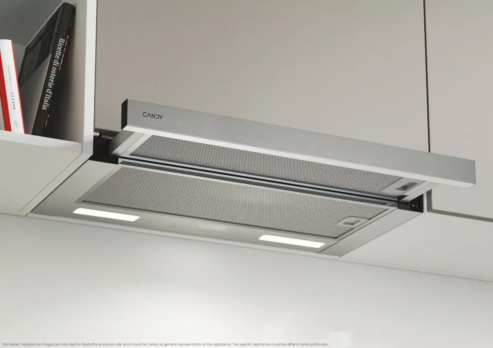 CBT9RIX Hotte télescopique Candy 90 cm Inox - 3