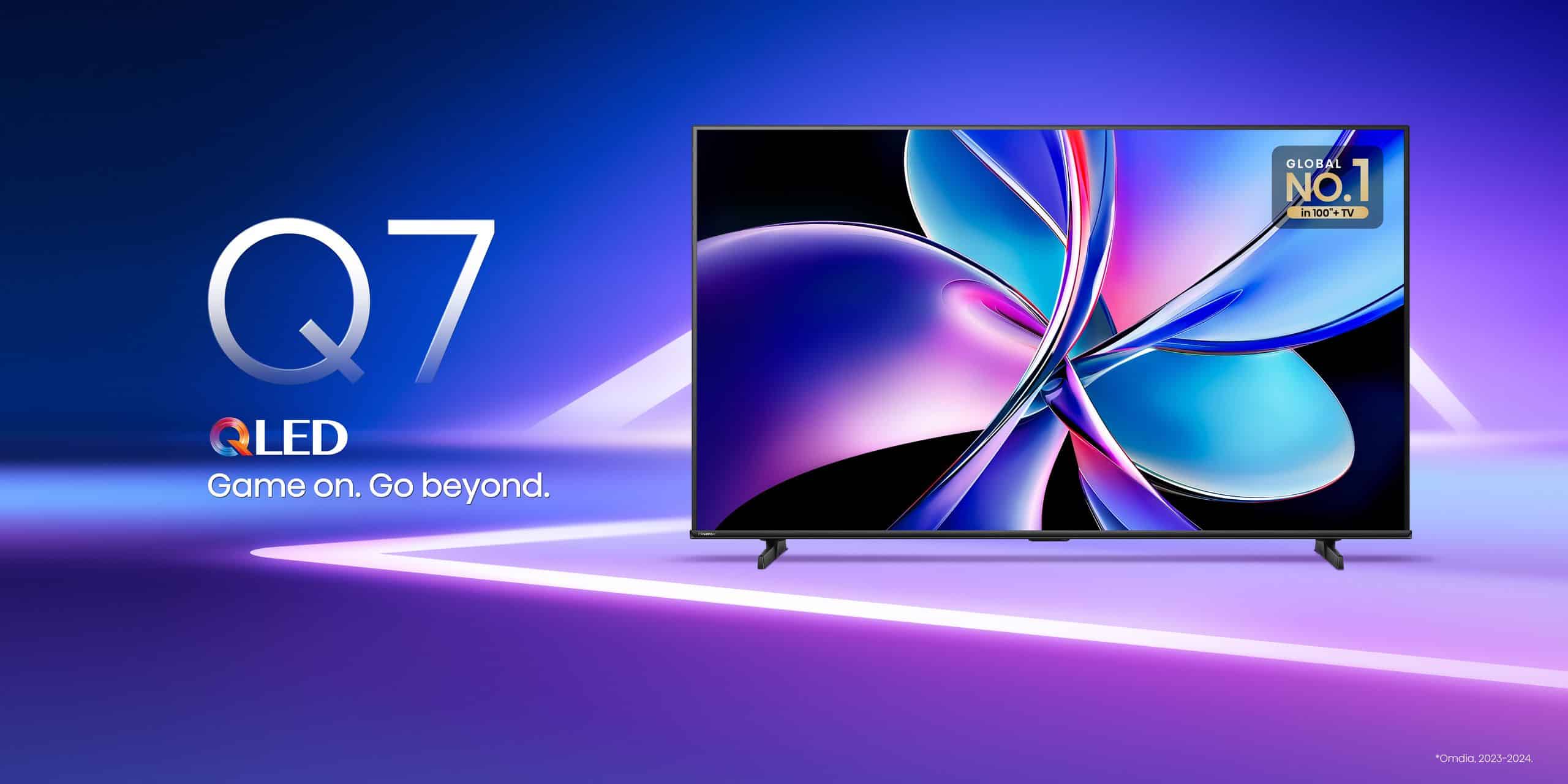 55Q7Q Téléviseur Hisense Smart TV 55 UHD 4K QLED 144z - 6