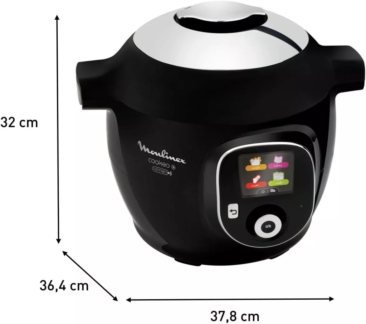 CE867810 Multicuiseur Moulinex Cookeo+ 6 L WiFi 1600W Noir - 6