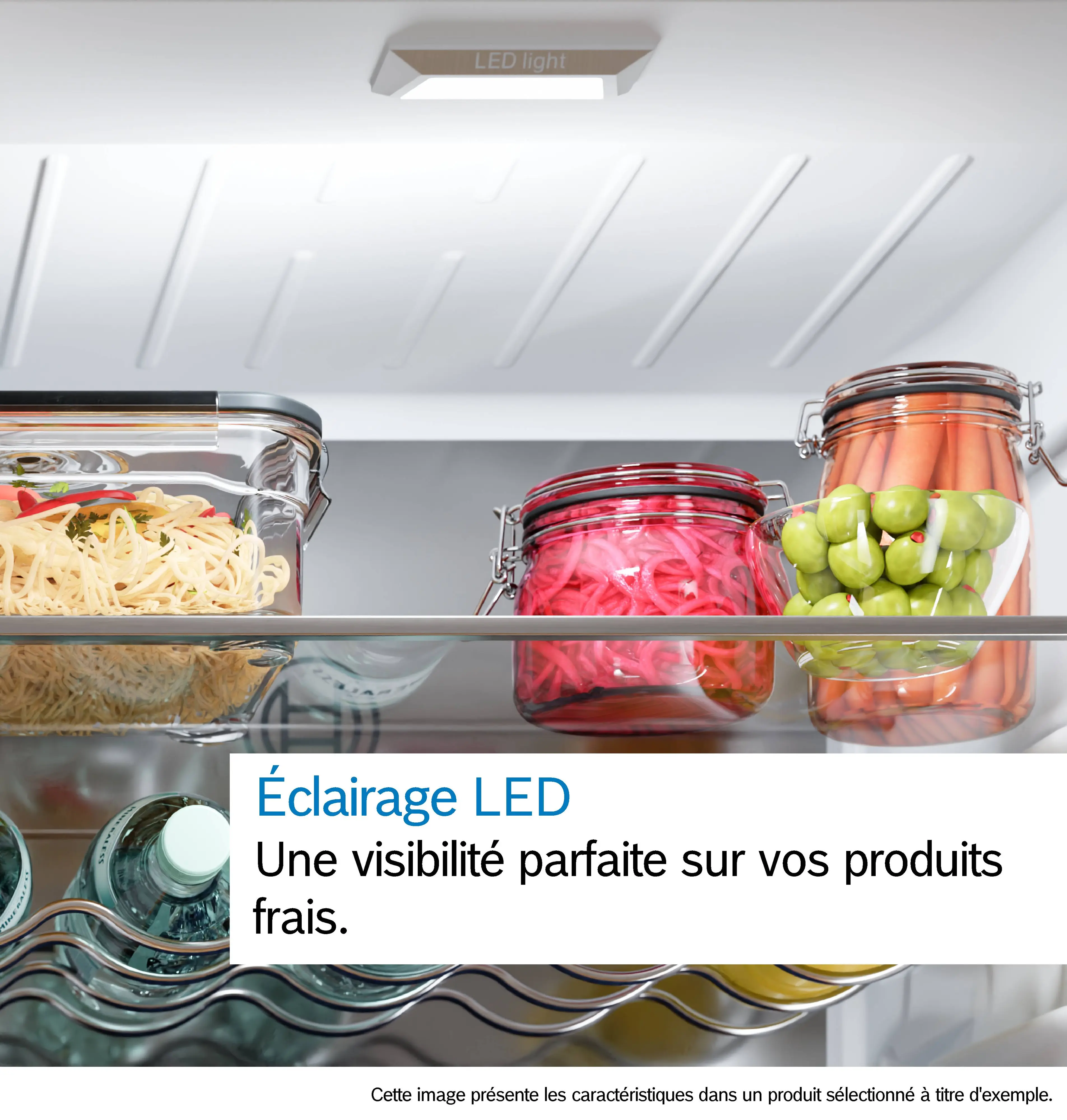 KGV58VLEAS Réfrigérateur combiné 70cm Bosch 503L gris - 6