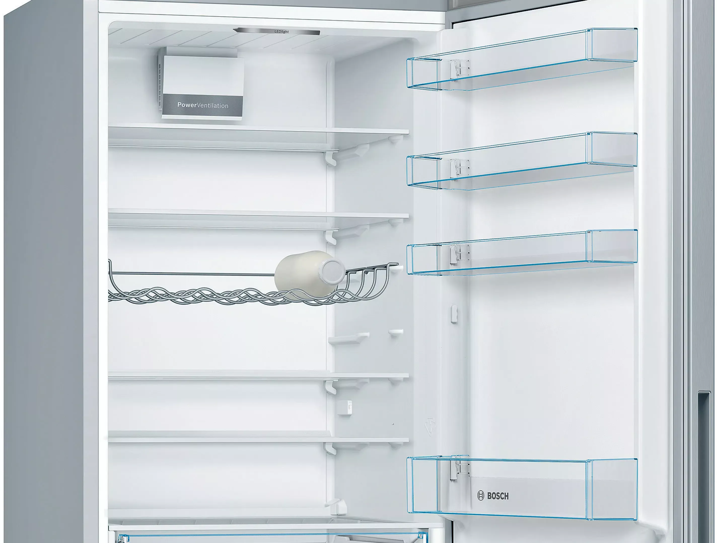 KGV58VLEAS Réfrigérateur combiné 70cm Bosch 503L gris - 5