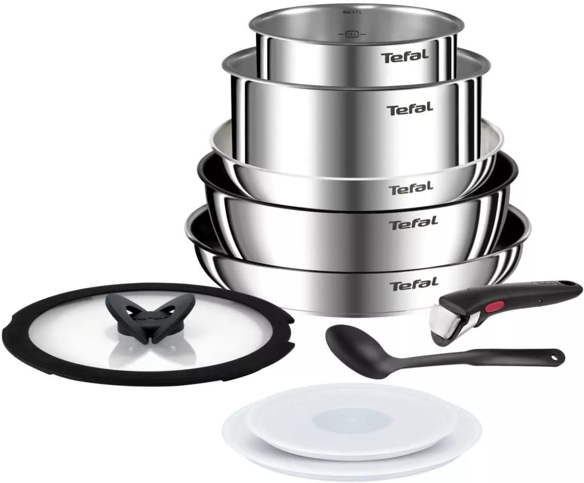 L897S104 Batterie de cuisine TEFAL Ingenio Emotion 10 pièce - 0