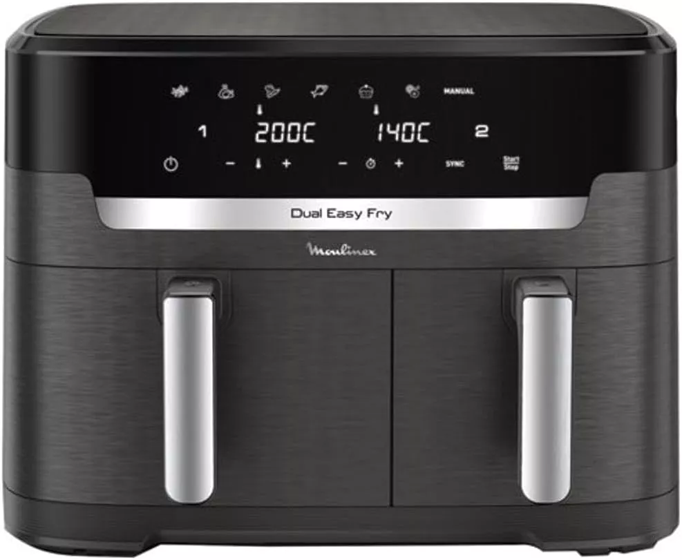EZ942HF0 friteuse Air Fryer MOULINEX Easy Fry Dual XXL 11L - 1