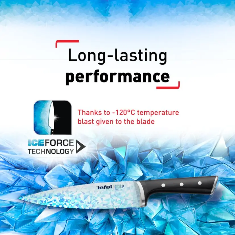 K2320324 Couteau Chef TEFAL Ingenio Ice Force 15 cm - 2