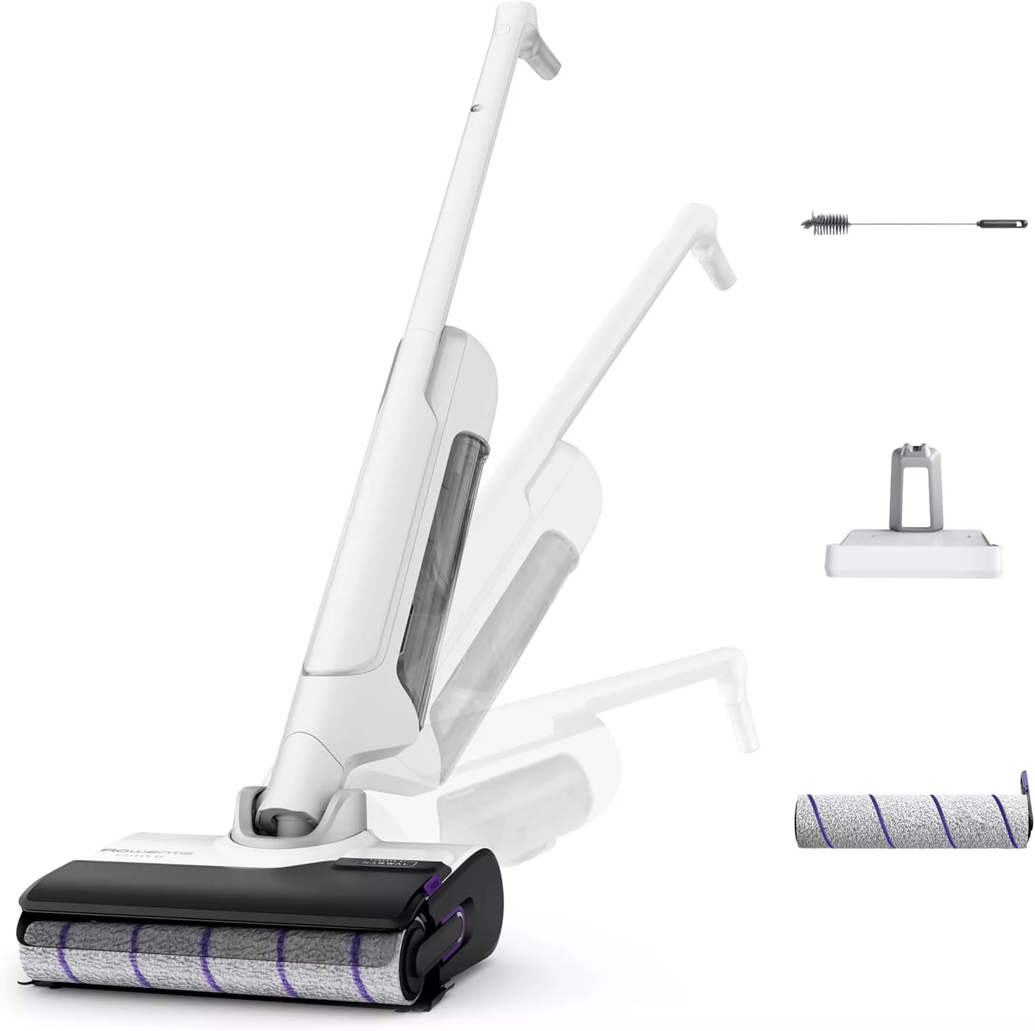 GZ7540WO Aspirateur Laveur Balai Rowenta X-Clean 10 Blanc - 0