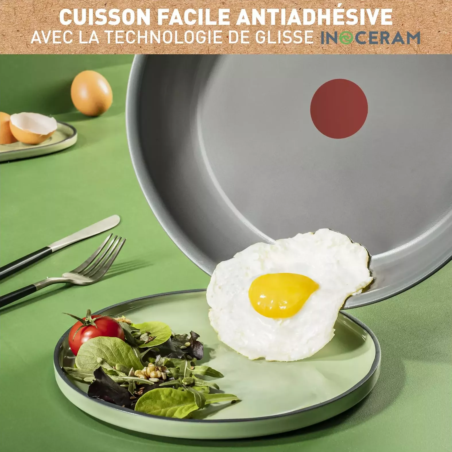 L2609602 Batterie de cuisine TEFAL Renew 6 pièces Céramique - 4