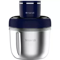 Hachoir NARDI 5 en 1 350 W Inox Bleu