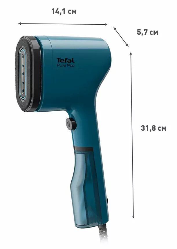 DT2020E1 Défroisseur Vapeur Tefal Pure POP 1300W Alpes Blue - 10