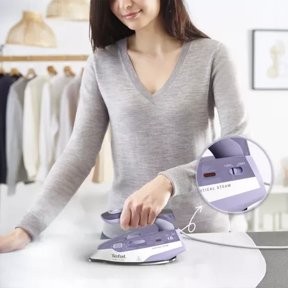 DB1612E0 Fer à Repasser Tefal First Class 1000 W Violet - 4