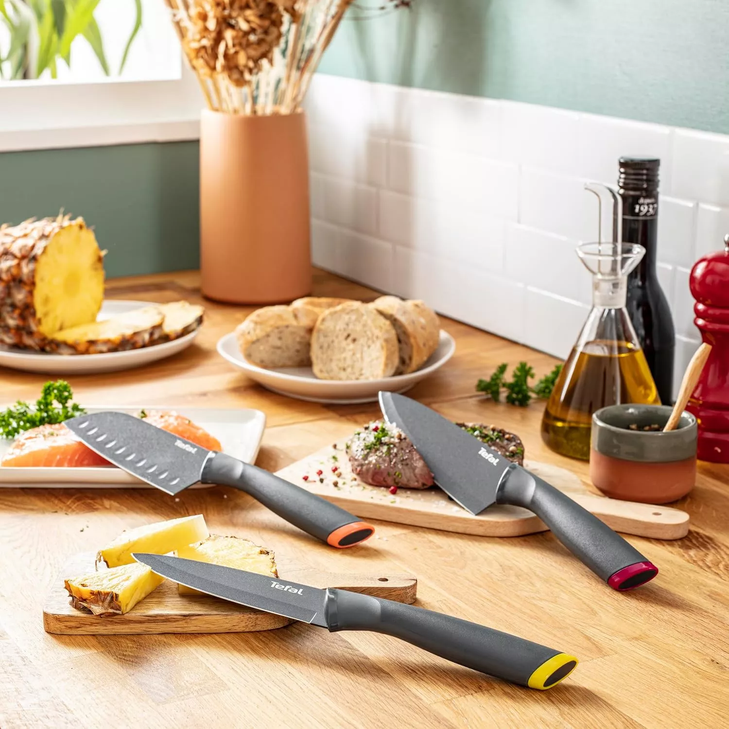 K1220104 Couteau Santoku Tefal Cuisine Fraîche 12 cm - 4