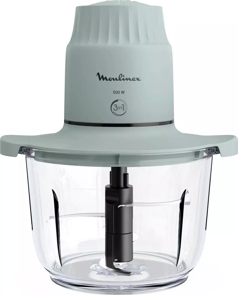 DJ603110 Hachoir Moulinex Choppeo Bol Verre 1 L 500W Vert - 1
