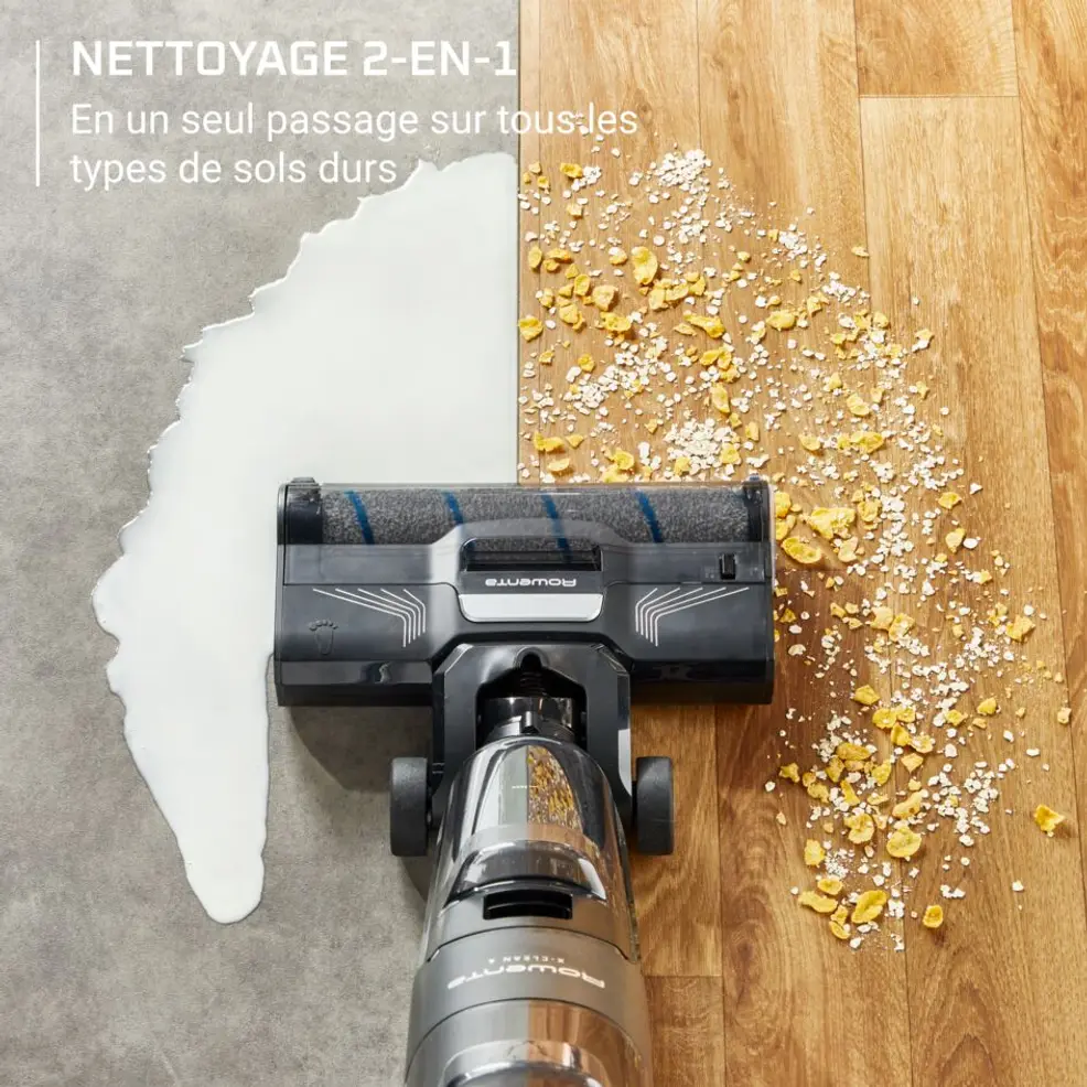 GZ5035WO Aspirateur & Laveur Sans Fil Rowenta X-Clean 4 - 6